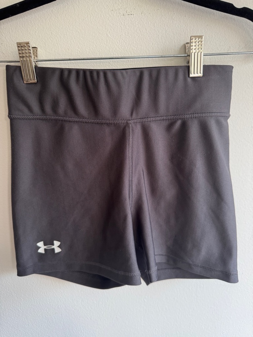 Under Armour Women's Dark Gray Performance Bike Shorts